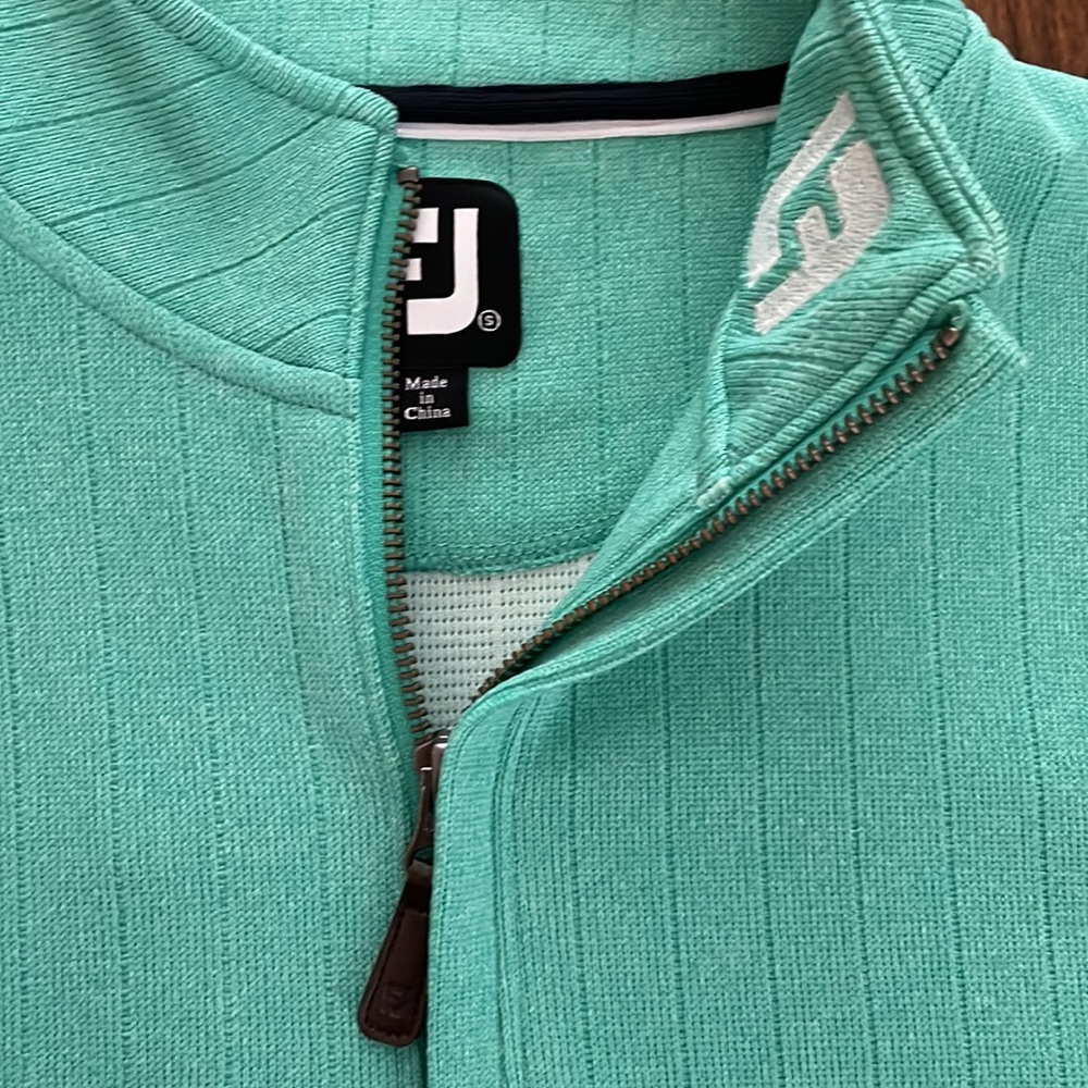 FootJoy quarter zip pullover sweater